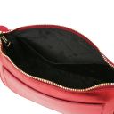 Parfait Metallic Leather Clutch Red TL142543