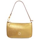 Parfait Sac à Main en Cuir Metallic Or TL142543