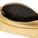 Parfait Metallic Leather Clutch Gold TL142543