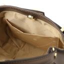 Maisy Handtasche aus Leder Dunkel Taupe TL142459