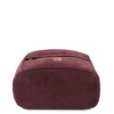 Volta Mochila en Piel de Gamuza Bordeaux TL142517