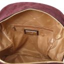 Volta Suede Leather Backpack Bordeaux TL142517