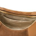 Goccia Leather Hobo bag Коньяк TL142515