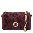Chantilly Mini Bauletto in Pelle Bordeaux TL142493