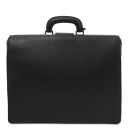 Canova Leather Doctor bag Briefcase 3 Compartments Black TL141186