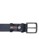 Classic Tuscan Padded Leather Belt 40mm Темно-синий TL142529