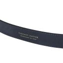Classic Tuscan Padded Leather Belt 40mm Dark Blue TL142529
