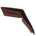 Exclusive 2 Fold Leather Wallet for men With Coin Pocket Brown TL142552