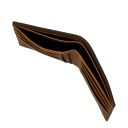 Elégant Portefeuille en Cuir Pour Homme Avec 2 Volets Naturel TL142553