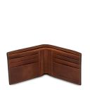Exclusive 2 Fold Leather Wallet for men Brown TL142553