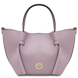 Legame Sac Cabas en Cuir - Petit Modèle Lilas TL142482