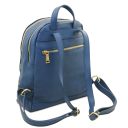 TL Bag Soft Leather Backpack Denim TL142280
