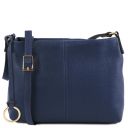 TL Bag Soft Leather Shoulder bag Dark Blue TL141720