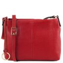 TL Bag Sac Bandoulière en Cuir Souple Rouge Lipstick TL141720