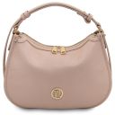 Hoblò Soft Leather Handbag Nude TL142563