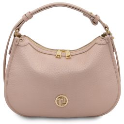 Hoblò Sac à Main en Cuir Souple Nude TL142563