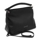 TL Bag Borsa a Spalla in Pelle Morbida Nero TL142087