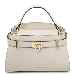 Maisy Handtasche aus Leder Beige TL142459