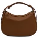 Hoblò Soft Leather Handbag Cognac TL142563