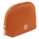 Vera Soft Leather Toiletry Case Orange TL142438