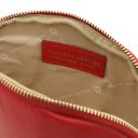 Vera Soft Leather Toiletry Case Lipstick Red TL142438