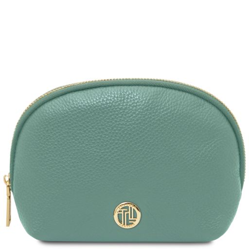 Vera Trousse in Pelle Morbida Verde TL142438