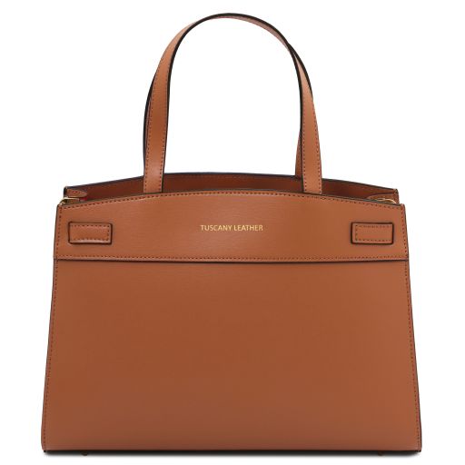 Musa Bolso Noche en Piel Cognac TL142560