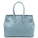 TL Bag Leather Handbag Light Blue TL142174
