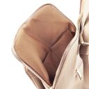 TL Bag Sac à dos Pour Femme en Cuir Souple Beige TL141682