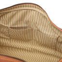 Lisbona Travel Leather Duffle bag - Large Size Brown TL142557