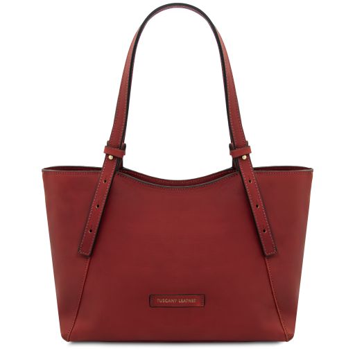Libra Sac Bandoulière en Cuir Rouge TL142562
