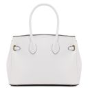 TL Bag Sac à Main en Cuir Blanc TL142174