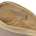 Vera Trousse de Toilette en Cuir Souple Taupe clair TL142438