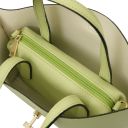 Agatha Leather Handbag Lime Green TL142456