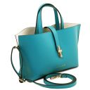 Agatha Leather Handbag Turquoise TL142456