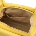 Nora Borsa a Mano in Pelle Morbida Giallo pastello TL142372