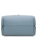Soave Soft Leather Handbag Light Blue TL142583