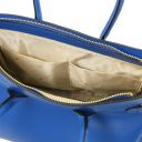 TL Bag Leather Handbag Blue TL142174