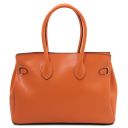 TL Bag Leather Handbag Orange TL142174