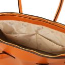 TL Bag Bolso a Mano en Piel Naranja TL142174