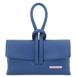 TL Bag Pochette in Pelle Denim TL141990