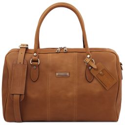 Lisbona Maleta de Viaje en Piel - Modelo Pequeño Natural TL142558