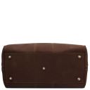 Lisbona Sac de Voyage en Cuir - Petit Modèle Marron foncé TL142558