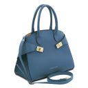 Coccola Bolso a Mano en Piel Denim TL142421