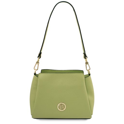 Abby Bolso Noche en Piel Lime TL142500