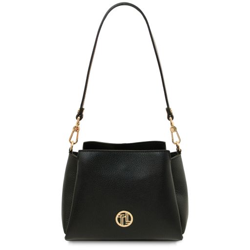 Abby Bolso Noche en Piel Negro TL142500