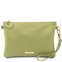 TL Bag Pochette in Pelle Morbida Verde Lime TL142029