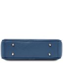 Cubetto Bolso con Badolera en Piel Denim TL142499