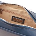 Cubetto Bolso con Badolera en Piel Denim TL142499