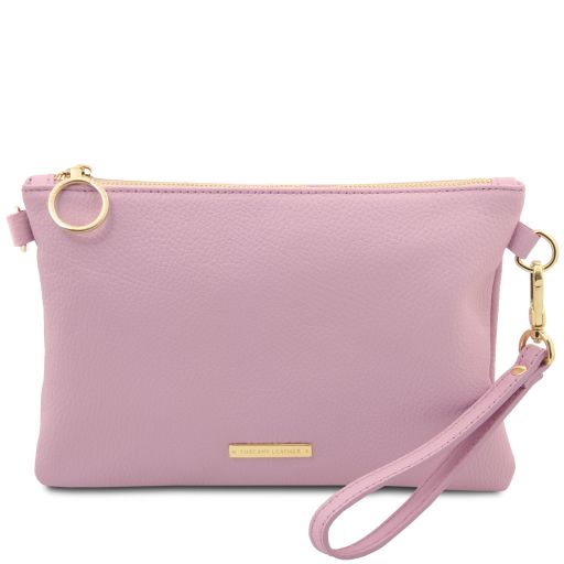 TL Bag Pochette in Pelle Morbida Ballet Pink TL142029